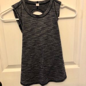 Lululemon blue cross back tank top